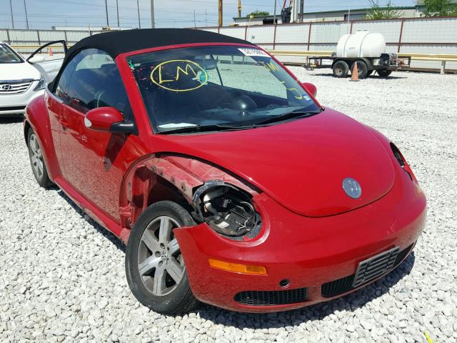 3VWRF31Y56M332207 - 2006 VOLKSWAGEN NEW BEETLE 红色 照片 1