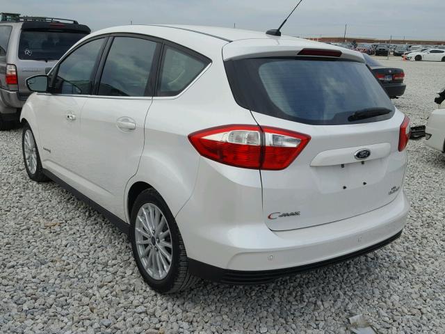 1FADP5BU3EL504774 - 2014 FORD C-MAX SEL WHITE photo 3