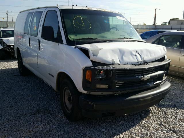 1GCFG25W911164843 - 2001 CHEVROLET EXPRESS G2 WHITE photo 1