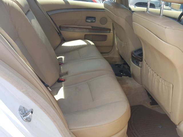 WBAGL63452DP53443 - 2002 BMW 745 I WHITE photo 6