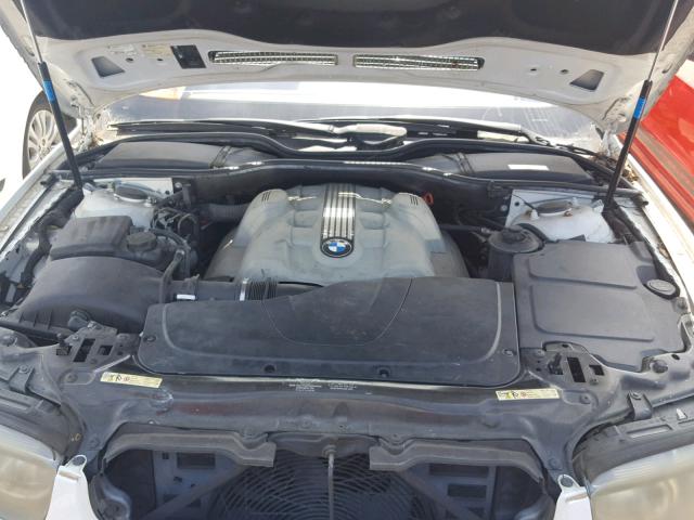 WBAGL63452DP53443 - 2002 BMW 745 I WHITE photo 7