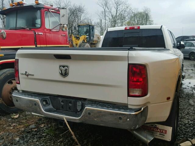 3C63RPHL4EG275102 - 2014 RAM 3500 SLT WHITE photo 4
