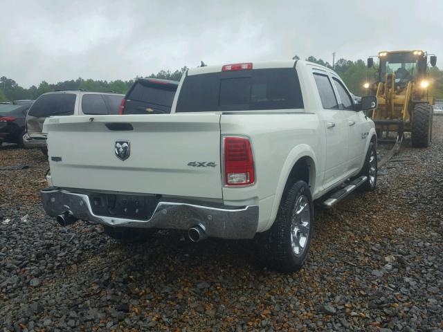 1C6RR7NT7HS554345 - 2017 RAM 1500 LARAM WHITE photo 4