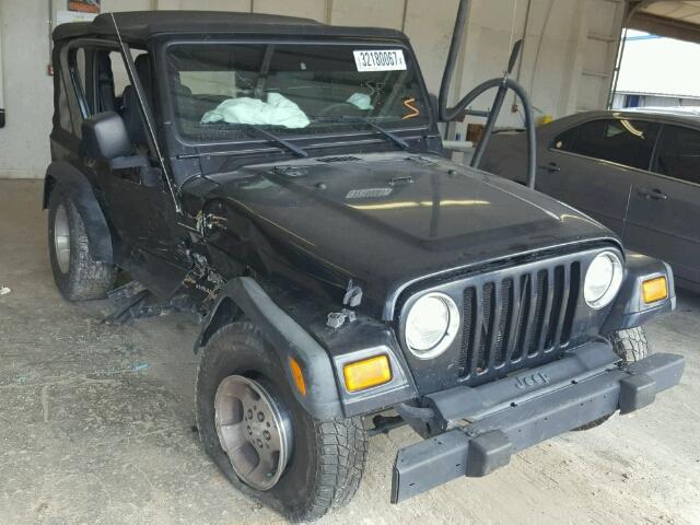 1J4FA39S46P765185 - 2006 JEEP WRANGLER BLACK photo 1