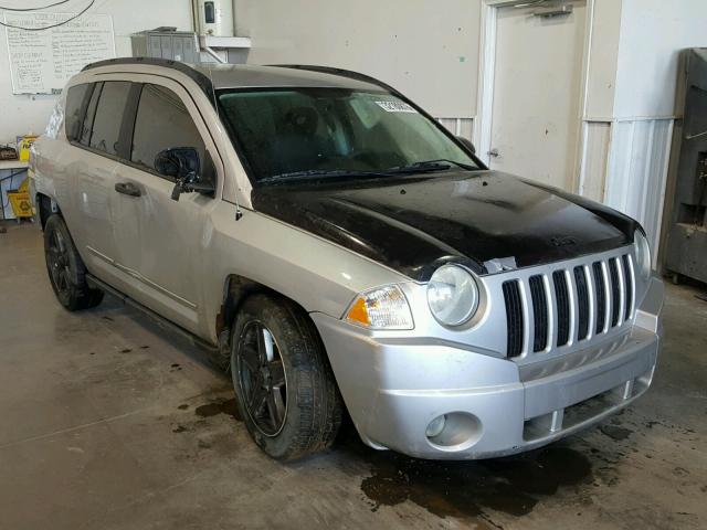 1J4FT47A49D139880 - 2009 JEEP COMPASS SP SILVER photo 1