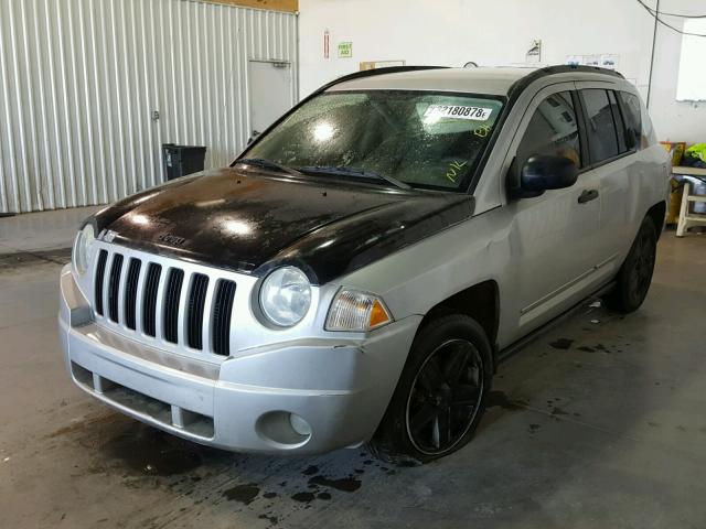 1J4FT47A49D139880 - 2009 JEEP COMPASS SP SILVER photo 2