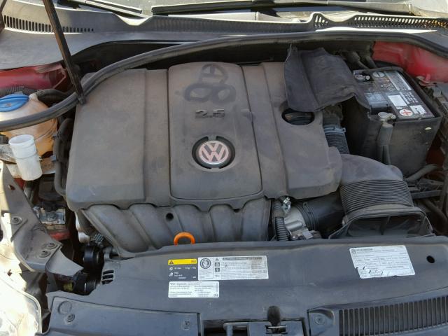 WVWDB7AJ2DW129310 - 2013 VOLKSWAGEN GOLF 红色 照片 7