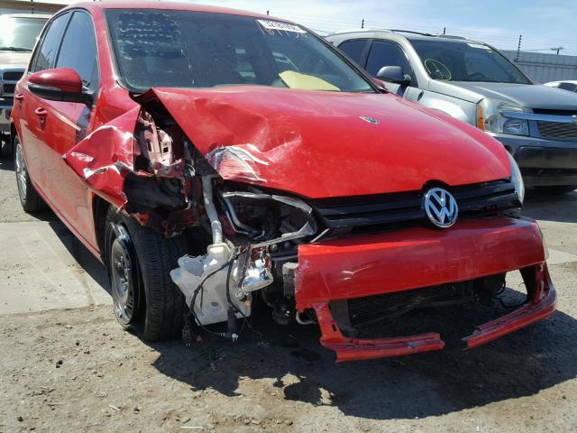 WVWDB7AJ2DW129310 - 2013 VOLKSWAGEN GOLF 红色 照片 9