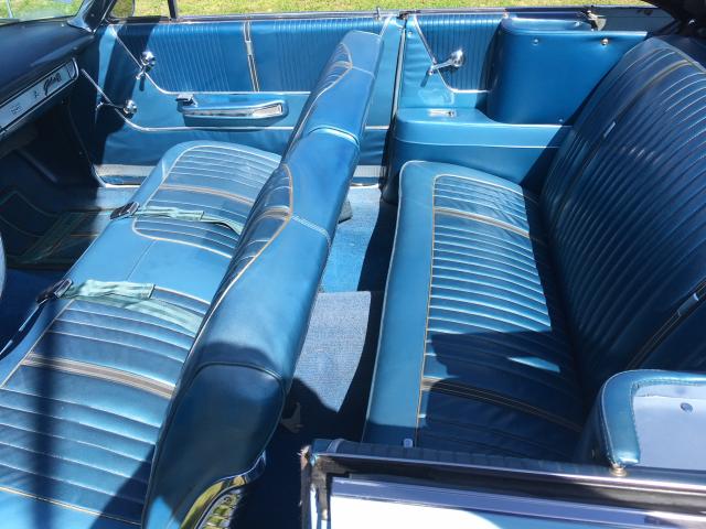 4W65X130244 - 1964 FORD GALAXY BLUE photo 5