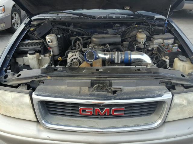 1GKDT13W2X2548874 - 1999 GMC JIMMY BLUE photo 7