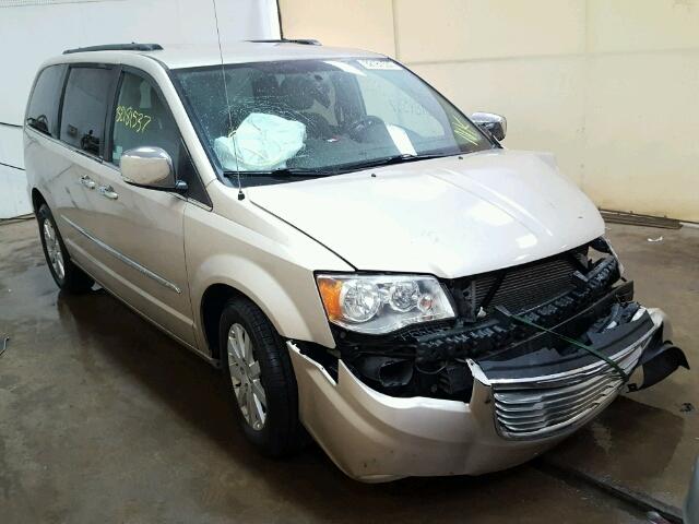 2C4RC1CG8CR298076 - 2012 CHRYSLER TOWN & COU TAN photo 1