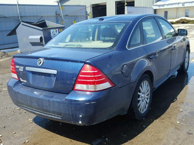 1MEHM42197G613805 - 2007 MERCURY MONTEGO PR 蓝色 照片 4