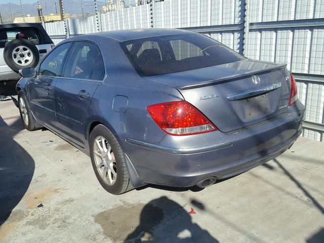 JH4KB16638C004430 - 2008 ACURA RL SILVER photo 3