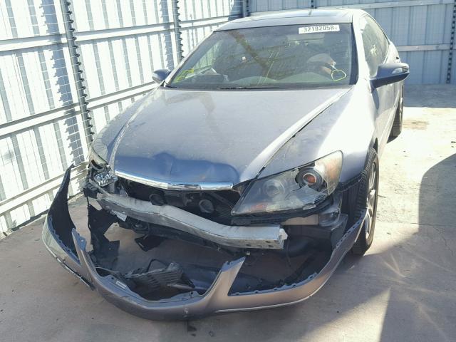 JH4KB16638C004430 - 2008 ACURA RL SILVER photo 9