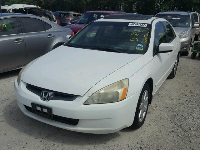 1HGCM66543A062847 - 2003 HONDA ACCORD EX WHITE photo 2