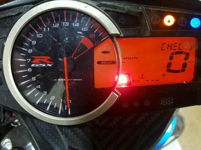 JS1GN7FA8D2100070 - 2013 SUZUKI GSX-R600 TWO TONE photo 10