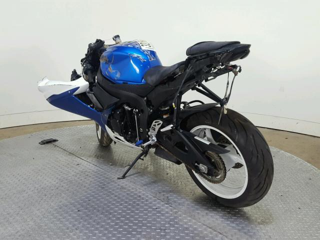 JS1GN7FA8D2100070 - 2013 SUZUKI GSX-R600 TWO TONE photo 6