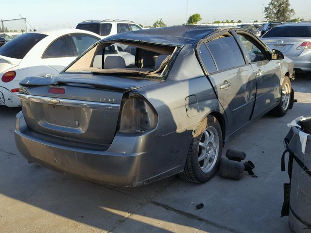 1G1ZT52835F249694 - 2005 CHEVROLET MALIBU LS 青色 照片 4