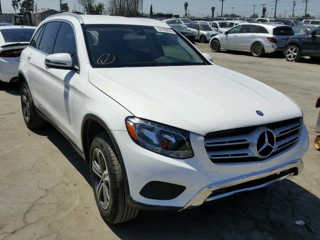 WDC0G4JB6HF133481 - 2017 MERCEDES-BENZ GLC 300 WHITE photo 1