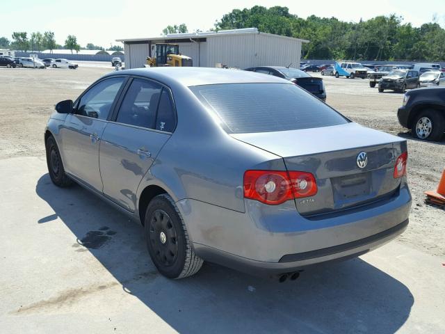 3VWPF71K86M670498 - 2006 VOLKSWAGEN JETTA VALU GRAY photo 3