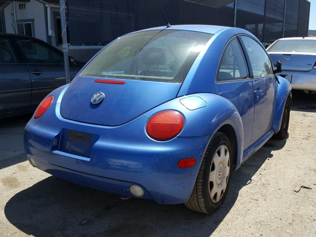 3VWBC21C9XM468804 - 1999 VOLKSWAGEN NEW BEETLE 蓝色 照片 4