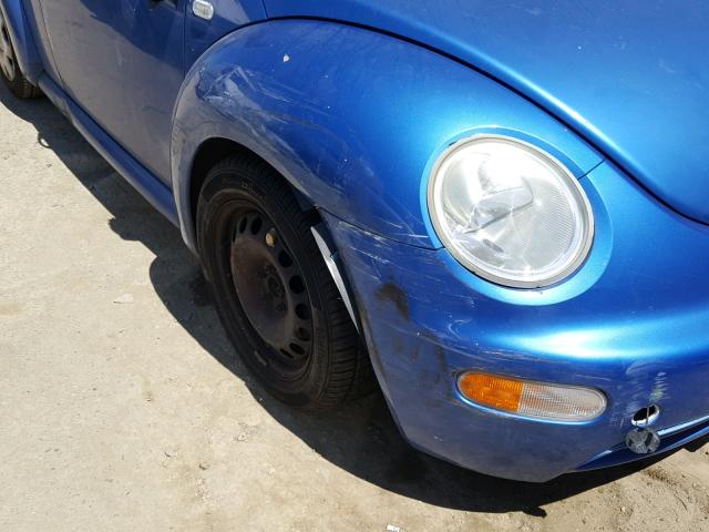 3VWBC21C9XM468804 - 1999 VOLKSWAGEN NEW BEETLE 蓝色 照片 9