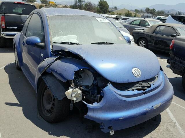 3VWCK21C92M421353 - 2002 VOLKSWAGEN NEW BEETLE ლურჯი ფოტო 1