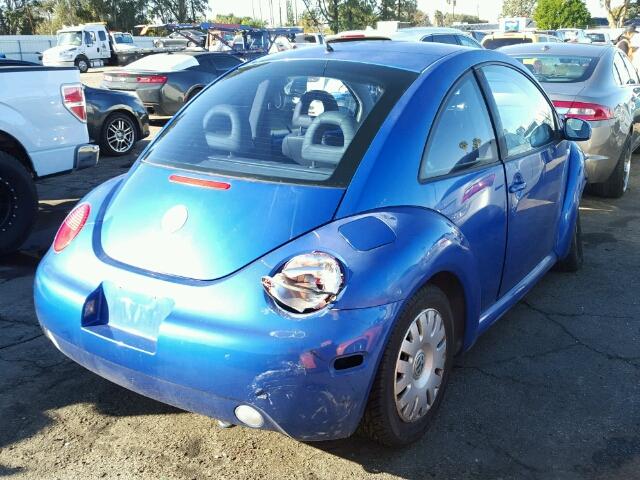 3VWCK21C92M421353 - 2002 VOLKSWAGEN NEW BEETLE ლურჯი ფოტო 4