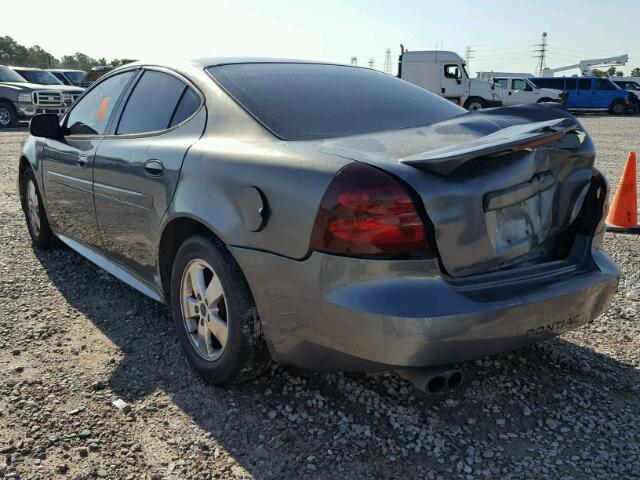 2G2WS522851214251 - 2005 PONTIAC GRAND PRIX ნაცრისფერი ფოტო 3