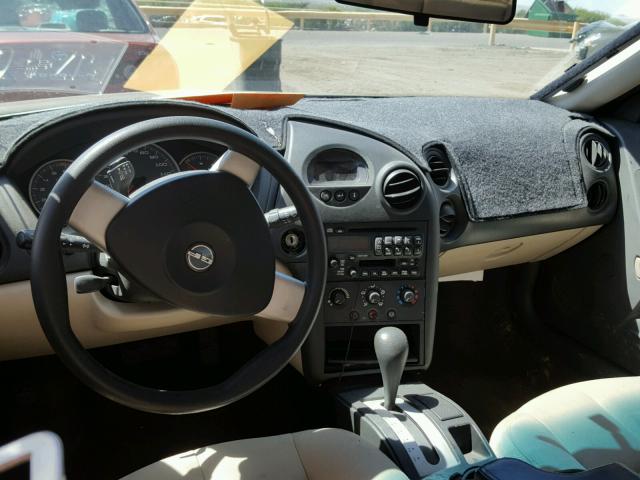 2G2WP522241365313 - 2004 PONTIAC GRAND PRIX ოქროსფერი ფოტო 9