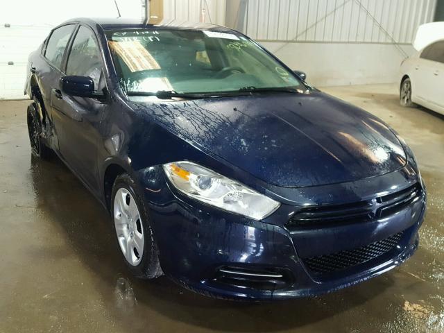 1C3CDFAA9DD224219 - 2013 DODGE DART SE BLUE photo 1