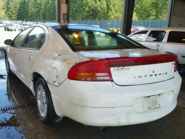 2B3HD46R02H182884 - 2002 DODGE INTREPID S 白色 照片 3