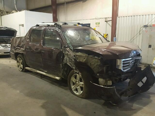 5FPYK1F50CB454364 - 2012 HONDA RIDGELINE MAROON photo 1