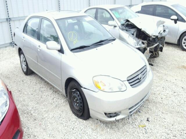 1NXBR38E43Z157202 - 2003 TOYOTA COROLLA CE SILVER photo 1