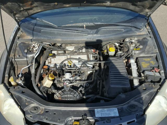 1B3EJ46X71N528364 - 2001 DODGE STRATUS SE GRAY photo 7