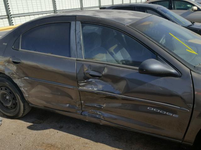 1B3EJ46X71N528364 - 2001 DODGE STRATUS SE GRAY photo 9