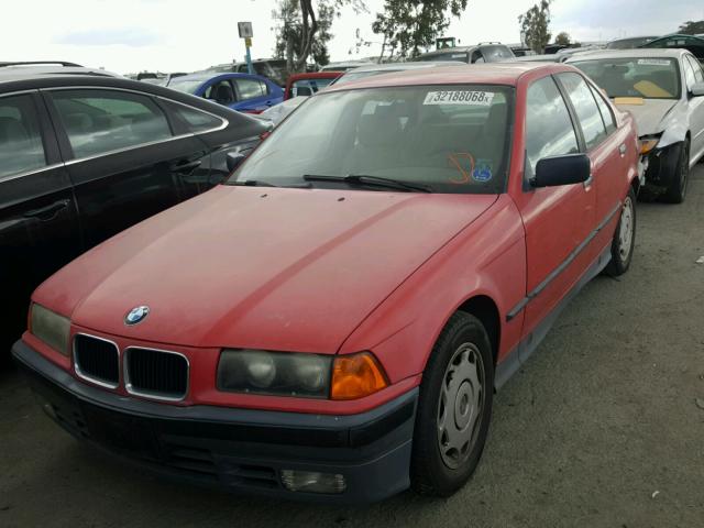 WBACA5316PFG07135 - 1993 BMW 318 I RED photo 2