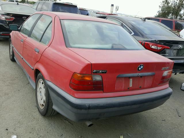 WBACA5316PFG07135 - 1993 BMW 318 I RED photo 3