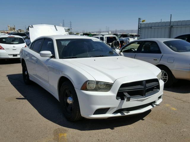 2B3CL1CTXBH551746 - 2011 DODGE CHARGER PO WHITE photo 1