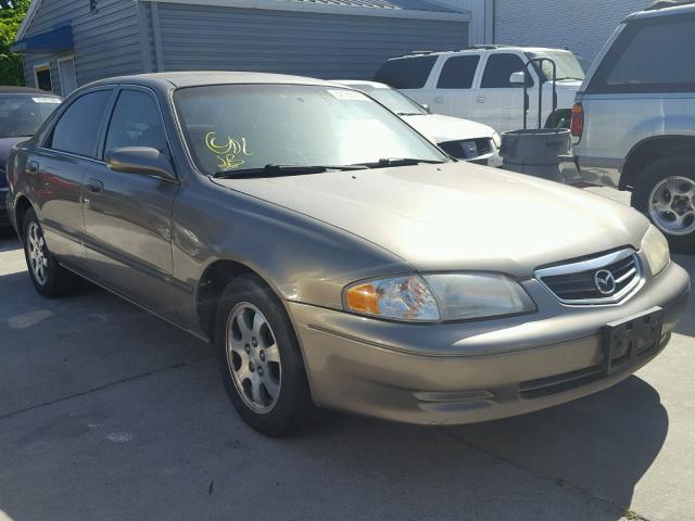 1YVGF22C625290843 - 2002 MAZDA 626 LX BEIGE photo 1