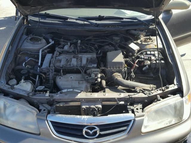 1YVGF22C625290843 - 2002 MAZDA 626 LX BEIGE photo 7