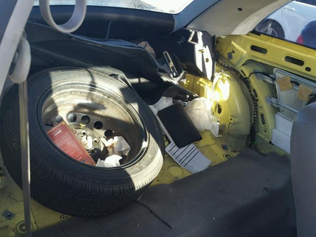 3VWCC21C0YM463240 - 2000 VOLKSWAGEN NEW BEETLE ყვითელი ფოტო 6