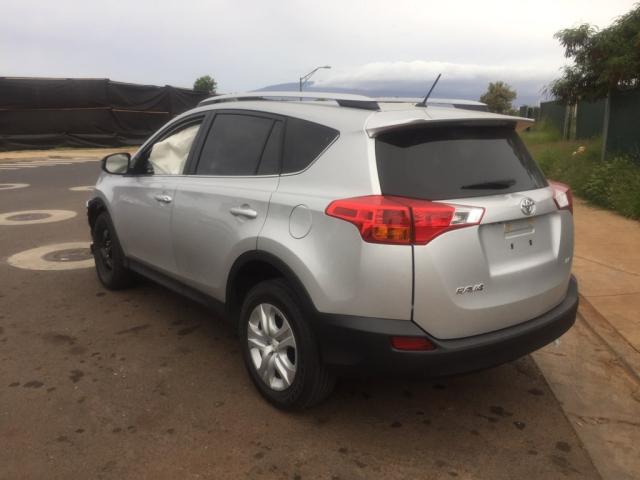 JTMZFREV9FJ033306 - 2015 TOYOTA RAV4 LE SILVER photo 3