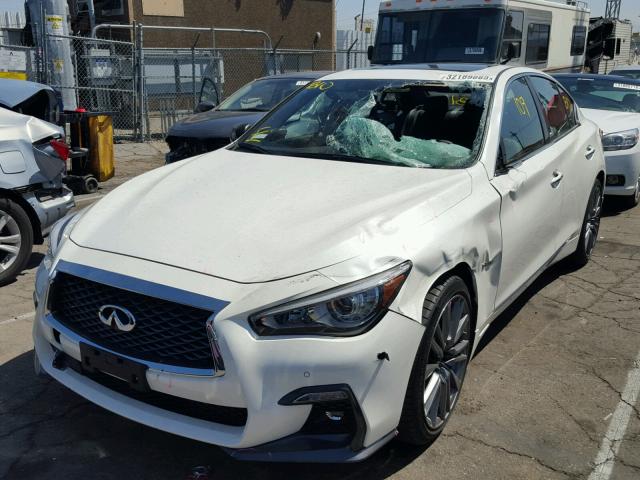 JN1FV7AP3JM461495 - 2018 INFINITI Q50 RED SP WHITE photo 2