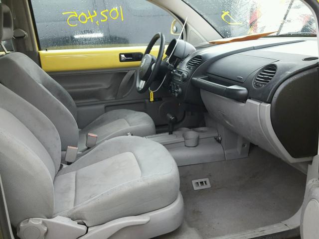 3VWCC21C9XM444572 - 1999 VOLKSWAGEN NEW BEETLE TWO TONE photo 5