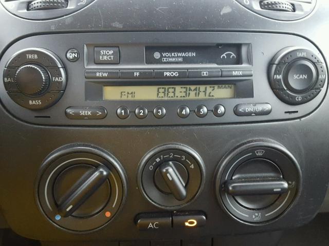 3VWCC21C9XM444572 - 1999 VOLKSWAGEN NEW BEETLE TWO TONE photo 9