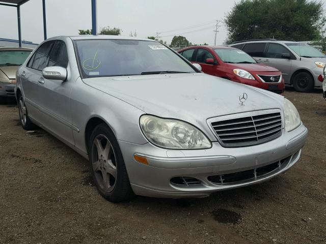 WDBNG70J45A453332 - 2005 MERCEDES-BENZ S 430 SILVER photo 1