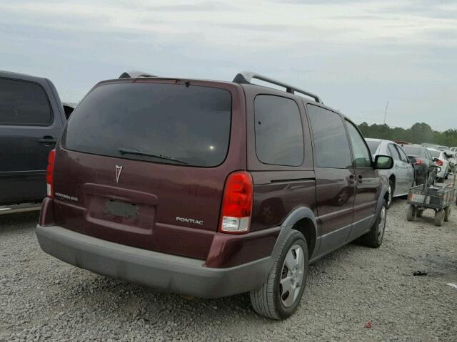 1GMDV33L26D156368 - 2006 PONTIAC MONTANA SV MAROON photo 4