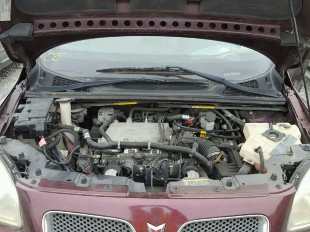 1GMDV33L26D156368 - 2006 PONTIAC MONTANA SV MAROON photo 7