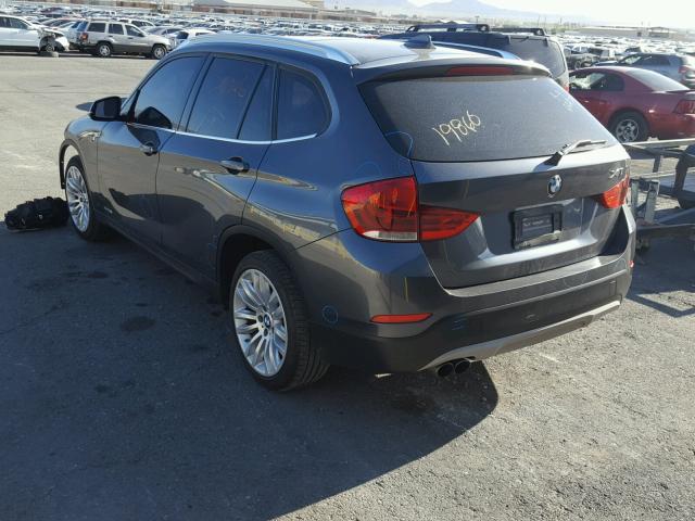 WBAVL1C59EVY22748 - 2014 BMW X1 XDRIVE2 CHARCOAL photo 3